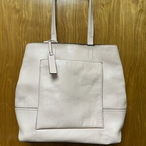 J. Crew Pink Tote Bag Structured Design